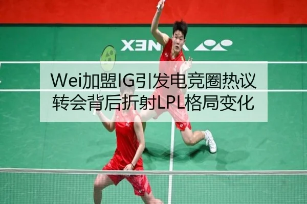Wei加盟IG引发电竞圈热议 转会背后折射LPL格局变化